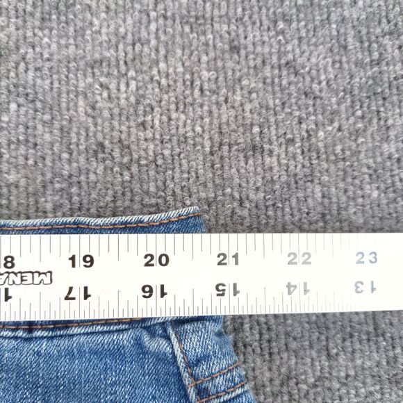 JMS Classic Stretch Denim Jeans Womens Plus Size 20W Blue 5-Pocket Stone Wash - Picture 9 of 13